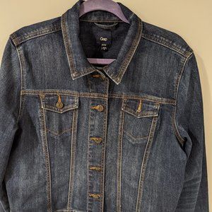 1969 Gap cropped stretch denim jacket